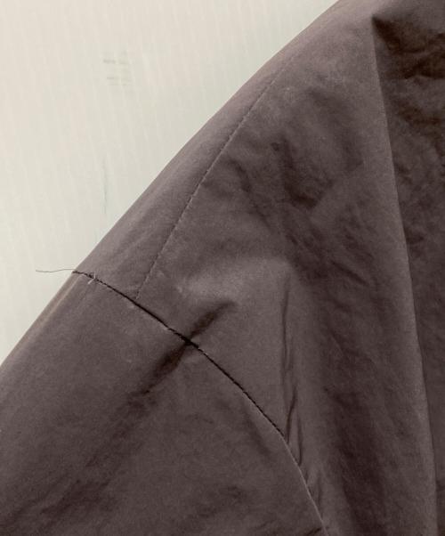 ATON（エイトン）ATON (エイトン) ASAKO NYLON BALMACAAN COAT ブラウン サイズ:SIZE 06の古着・服飾アイテム