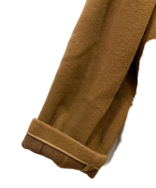 MONTGOMERY（モンゴメリー）MONTGOMERY (モンゴメリー) ダッフルコート ブラウン サイズ:SIZE 46の古着・服飾アイテム