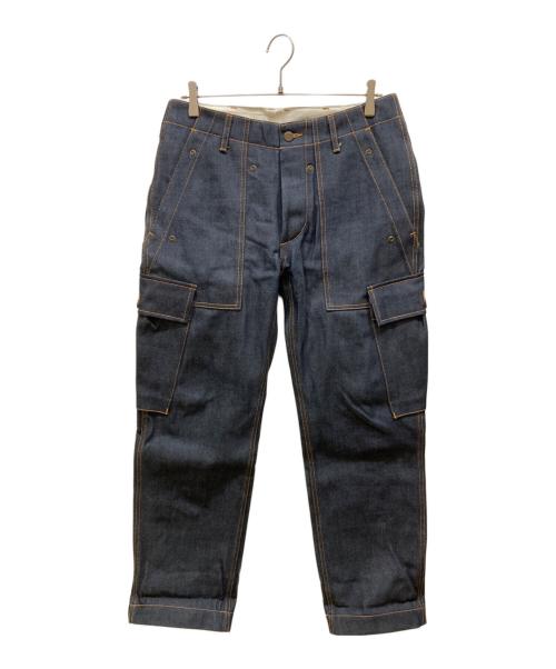 waiper（ワイパー）waiper (ワイパー) USMC Monkey Apron Trousers インディゴ サイズ:SIZE Mの古着・服飾アイテム