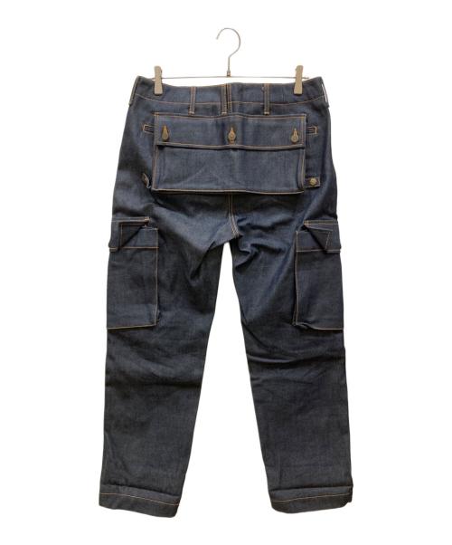 waiper（ワイパー）waiper (ワイパー) USMC Monkey Apron Trousers インディゴ サイズ:SIZE Mの古着・服飾アイテム