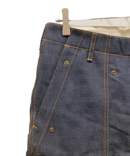 waiper（ワイパー）waiper (ワイパー) USMC Monkey Apron Trousers インディゴ サイズ:SIZE Mの古着・服飾アイテム