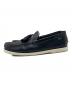 PARABOOT (パラブーツ) RECIF タッセルローファーデッキシューズ ネイビー サイズ:SIZE 9：16000円