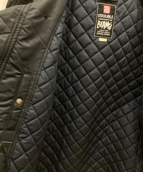 S/DOUBLE（エスダブル）S/DOUBLE (エスダブル) BEAMS (ビームス) N-3Bジャケット ブラック サイズ:SIZE Lの古着・服飾アイテム