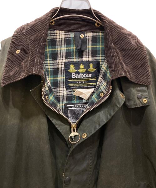 Barbour（バブアー）Barbour (バブアー) BORDERオイルドジャケット カーキ サイズ:SIZE C48の古着・服飾アイテム