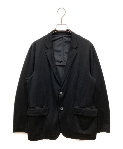 movb（モーヴ）MOVB (モーヴ) ウールジャージジャケット ブラック サイズ:SIZE 46の古着・服飾アイテム