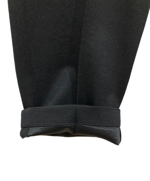 movb（モーヴ）MOVB (モーヴ) ウールジャージスラックス ブラック サイズ:SIZE 46の古着・服飾アイテム