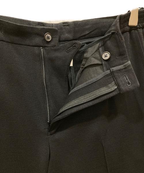 movb（モーヴ）MOVB (モーヴ) ウールジャージスラックス ブラック サイズ:SIZE 46の古着・服飾アイテム