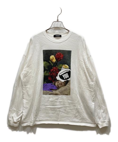 UNDERCOVER（アンダーカバー）UNDERCOVER (アンダーカバー) LS TEE -YOU ホワイト サイズ:1の古着・服飾アイテム