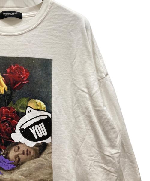 UNDERCOVER（アンダーカバー）UNDERCOVER (アンダーカバー) LS TEE -YOU ホワイト サイズ:1の古着・服飾アイテム