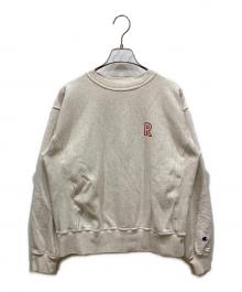 Champion×RHC Ron Herman（チャンピオン×アールエイチシー ロンハーマン）の古着「リバースウィーブスウェット」｜アイボリー