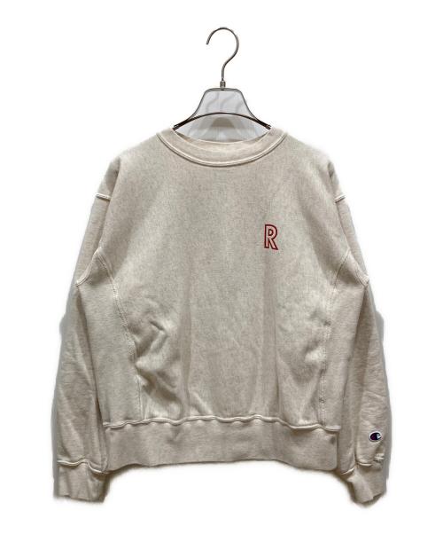 Champion（チャンピオン）Champion (チャンピオン) RHC Ron Herman (アールエイチシー ロンハーマン) リバースウィーブスウェット アイボリー サイズ:SIZE Sの古着・服飾アイテム