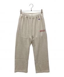Champion×RHC Ron Herman（チャンピオン×アールエイチシー ロンハーマン）の古着「スウェットパンツ」｜アイボリー