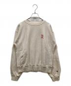 Champion×RHC Ron Hermanチャンピオン×アールエイチシー ロンハーマン）の古着「リバースウィーブスウェット」｜アイボリー