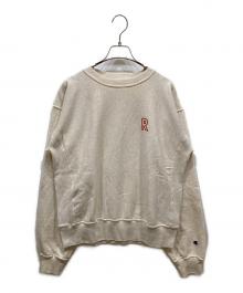 Champion×RHC Ron Herman（チャンピオン×アールエイチシー ロンハーマン）の古着「リバースウィーブスウェット」｜アイボリー