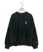 Champion×RHC Ron Hermanチャンピオン×アールエイチシー ロンハーマン）の古着「リバースウィーブスウェット」｜ブラック