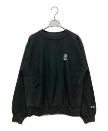 Champion×RHC Ron Herman（チャンピオン×アールエイチシー ロンハーマン）の古着「リバースウィーブスウェット」｜ブラック