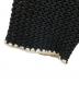 中古・古着 DISCOVERED (ディスカバード) SHELL STITCH MESH KNIT CARDIGAN ブラック×ホワイト サイズ:SIZE 3：10000円