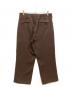 TENDERLOIN (テンダーロイン) ピケ ワークパンツ ブラウン サイズ:SIZE M：13000円