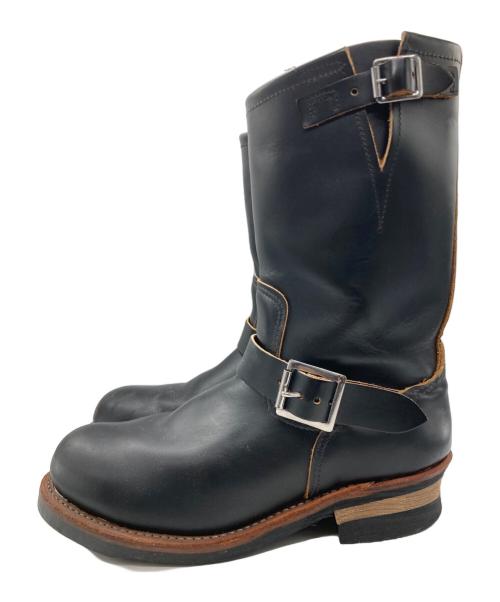 RED WING（レッドウィング）RED WING (レッドウィング) Engineer Boots ブラック サイズ:SIZE 8 1/2の古着・服飾アイテム