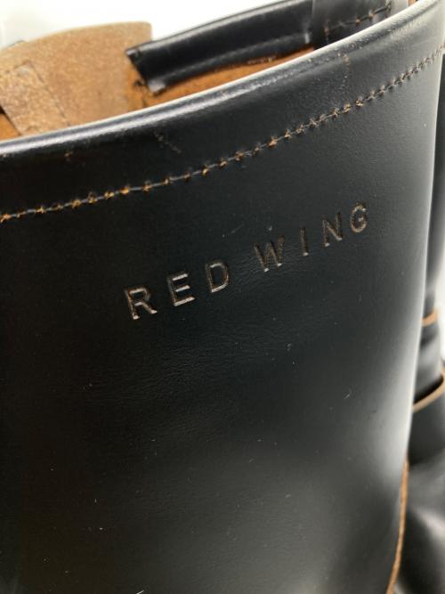 RED WING（レッドウィング）RED WING (レッドウィング) Engineer Boots ブラック サイズ:SIZE 8 1/2の古着・服飾アイテム