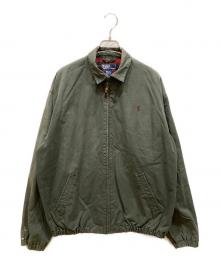 POLO RALPH LAUREN（ポロ・ラルフローレン）の古着「スイングトップ」｜グリーン