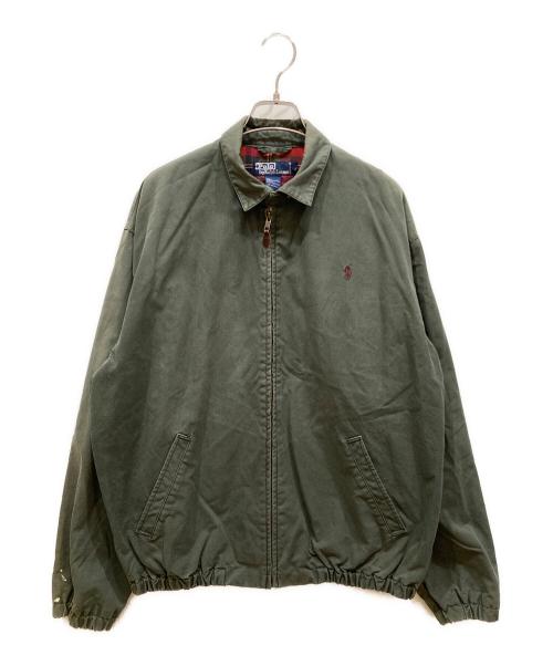 POLO RALPH LAUREN（ポロ・ラルフローレン）POLO RALPH LAUREN (ポロ・ラルフローレン) スイングトップ グリーン サイズ:SIZE Mの古着・服飾アイテム