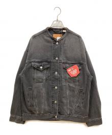 LEVI'S×JOURNAL STANDARD relume（リーバイス×ジャーナルスタンダード レリューム）の古着「別注COLLARLESS XL TRUCKER」｜ブラック