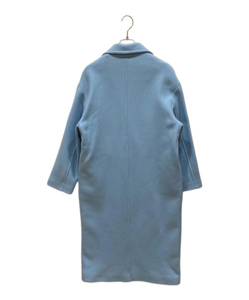 ZARA（ザラ）ZARA (ザラ) ビックシルエットダブルロングコート ブルー サイズ:SIZE Mの古着・服飾アイテム