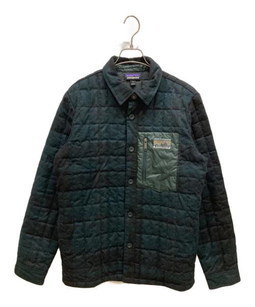 Patagonia（パタゴニア）Patagonia (パタゴニア) Recycled Down Shirt Jacket グリーン サイズ:SIZE Sの古着・服飾アイテム