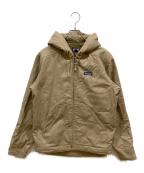 Patagoniaパタゴニア）の古着「ラインドキャンパスフーディ　Lined Canvas Hoody」｜ブラウン