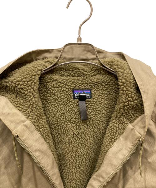 Patagonia（パタゴニア）Patagonia (パタゴニア) ラインドキャンパスフーディ　Lined Canvas Hoody ブラウン サイズ:SIZE Sの古着・服飾アイテム