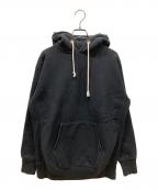 BONCOURAボンクラ）の古着「Loop Wheeled Hoodie」｜ブラック