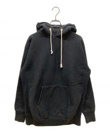 BONCOURA（ボンクラ）の古着「Loop Wheeled Hoodie」｜ブラック