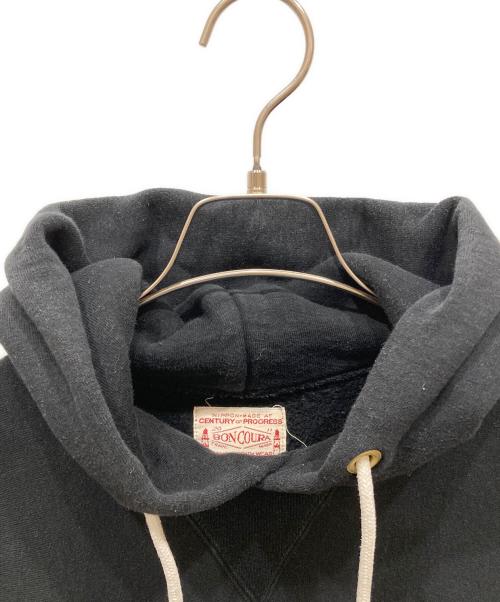 BONCOURA（ボンクラ）BONCOURA (ボンクラ) Loop Wheeled Hoodie ブラック サイズ:SIZE 36の古着・服飾アイテム