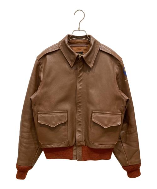 THE REAL McCOY'S（ザ・リアルマッコイズ）THE REAL McCOY'S (ザ・リアルマッコイズ) TYPE A-2フライトジャケット ブラウン サイズ:SIZE 40の古着・服飾アイテム