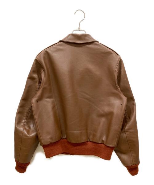 THE REAL McCOY'S（ザ・リアルマッコイズ）THE REAL McCOY'S (ザ・リアルマッコイズ) TYPE A-2フライトジャケット ブラウン サイズ:SIZE 40の古着・服飾アイテム