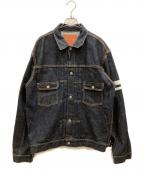 MOMOTARO JEANS桃太郎ジーンズ）の古着「出陣 2nd ダブルポケット ジャケット」｜インディゴ
