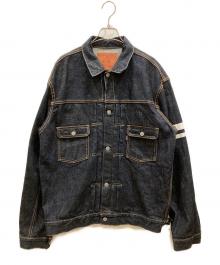 MOMOTARO JEANS（桃太郎ジーンズ）の古着「出陣 2nd ダブルポケット ジャケット」｜インディゴ