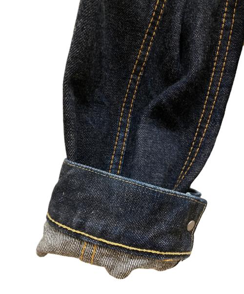 MOMOTARO JEANS（桃太郎ジーンズ）MOMOTARO JEANS (桃太郎ジーンズ) 出陣 2nd ダブルポケット ジャケット インディゴ サイズ:SIZE 46の古着・服飾アイテム
