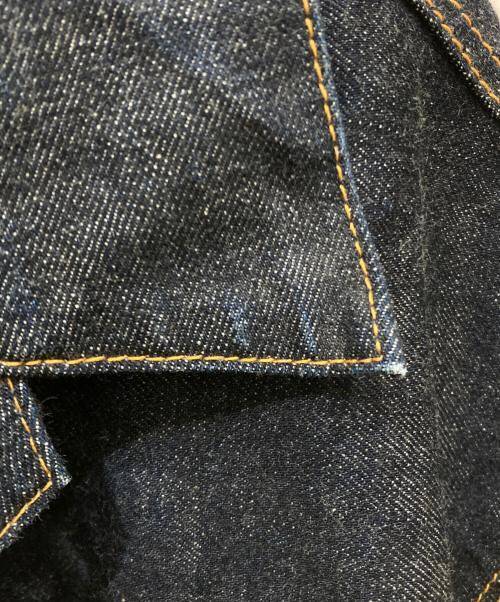 MOMOTARO JEANS（桃太郎ジーンズ）MOMOTARO JEANS (桃太郎ジーンズ) 出陣 2nd ダブルポケット ジャケット インディゴ サイズ:SIZE 46の古着・服飾アイテム