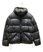 stussyステューシー）の古着「Micro Ripstop Down Parka」｜ブラック