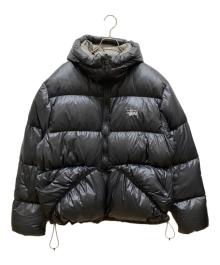 stussy（ステューシー）の古着「Micro Ripstop Down Parka」｜ブラック