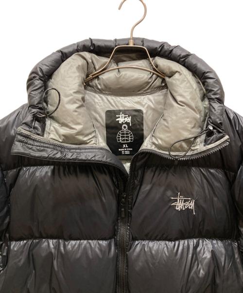 stussy（ステューシー）stussy (ステューシー) Micro Ripstop Down Parka ブラック サイズ:SIZE XLの古着・服飾アイテム