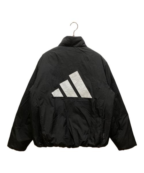 adidas（アディダス）adidas (アディダス) ESS 3S PUFFER ダウンジャケット ブラック サイズ:SIZE Lの古着・服飾アイテム
