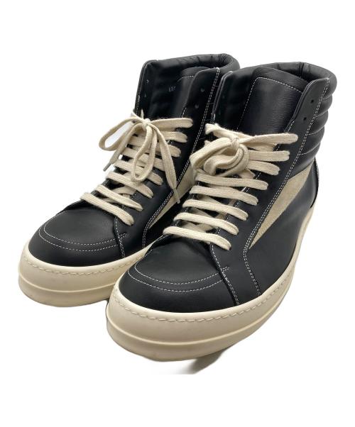 RICK OWENS（リックオウエンス）RICK OWENS (リックオウエンス) HIGH VINTAGE SNEAKS ブラック サイズ:SIZE 43の古着・服飾アイテム