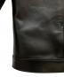 中古・古着 Y'2 LEATHER (ワイツーレザー) EB-140 ECO HORSE 1st G JACKET ブラック サイズ:SIZE 40：120000円