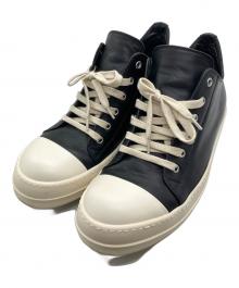 RICK OWENS（リックオウエンス）の古着「LOW SNEAKS」｜ブラック