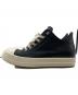 RICK OWENS (リックオウエンス) LOW SNEAKS ブラック サイズ:SIZE 43：90000円