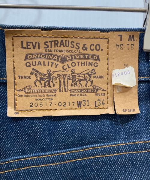 LEVI'S（リーバイス）LEVI'S (リーバイス) 517ブーツカットデニムパンツ インディゴ サイズ:SIZE 78.5cm (W31)の古着・服飾アイテム