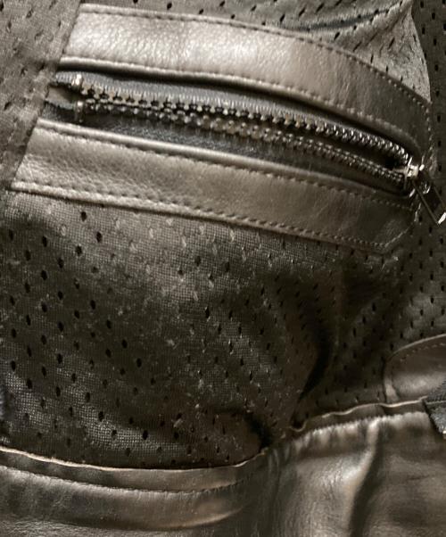 VANSON（バンソン）VANSON (バンソン) レザーライダースジャケット ブラック サイズ:SIZE38の古着・服飾アイテム